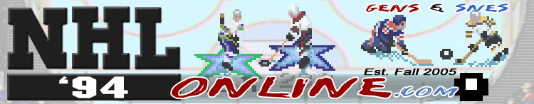NHL ’94 Online · Gens & SNES · Est. Fall 2005